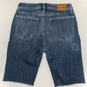 Women’s Lucky Brand Blue Jean Denim Cutoff Shorts.